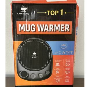 NEW Cup Mug Drink Warmer 4 Temp Settings - Home Work Office Shop Perfect Gift